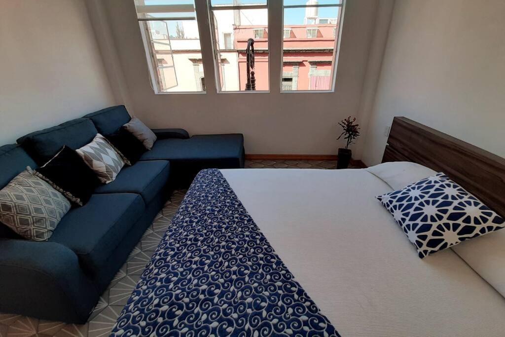 2B Acogedor Y Amplio Depto, Centro Historico Cdmx Apartment เม็กซิโกซิตี้ ภายนอก รูปภาพ